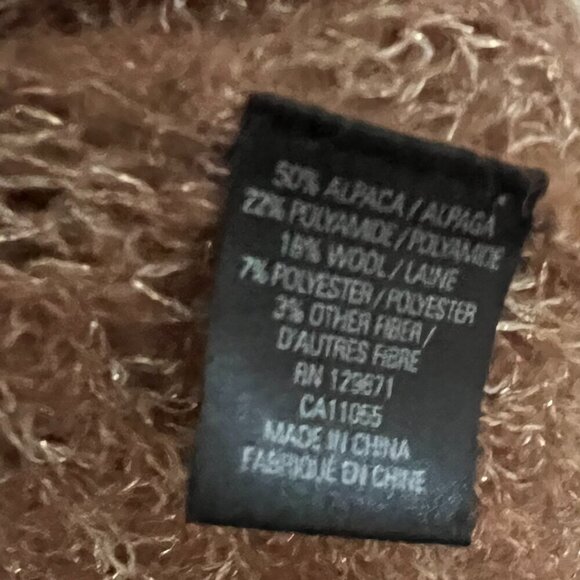 360Cashmere Ines Cashmere Cardigan Size S in Camel - Picture 8 of 9